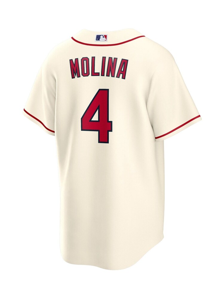 Fanatics St. Louis Cardinals Official Replica Alternate White Jersey With Molina 4 Printing - Image 3 of 3 Fanatics St. Louis Cardinals Official Replica Alternate White Jersey With Molina 4 Printing - Image 3 of 3