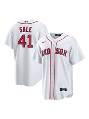 Fanatics Boston Sox Official Replica Sale 41 Heimtrikot, Weiß - Bild 1 von 3
