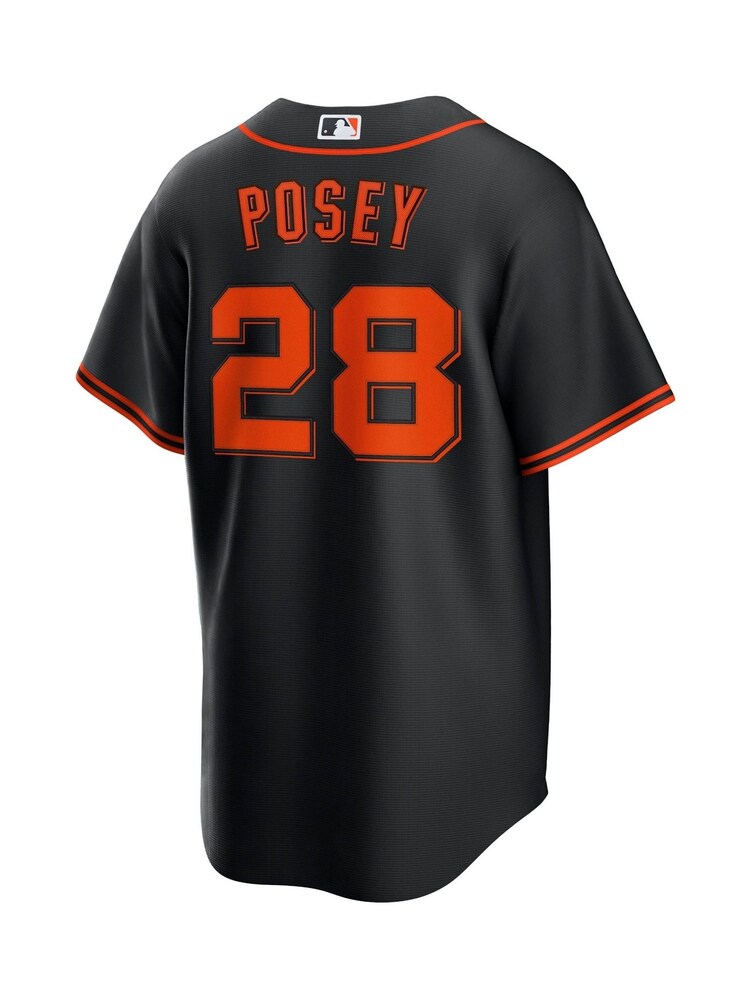 Fanatics San Francisco Giants Official Replica Alternate Black Jersey With Posey 28 Printing - Image 3 of 3 Fanatics San Francisco Giants Official Replica Alternate Black Jersey With Posey 28 Printing - Image 3 of 3