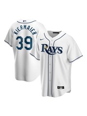 Fanatics Tampa Bay Rays Official Replica Home White Jersey With Kiermaier 39 Printing - Image 1 of 2