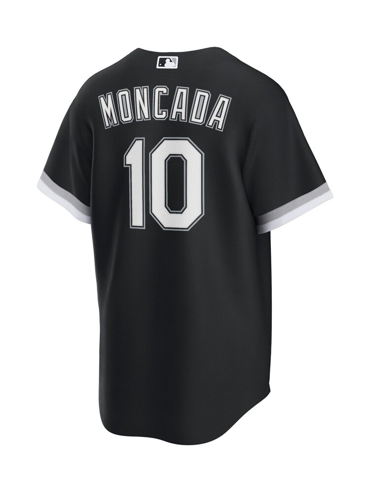 Fanatics Chicago Sox Official Replica Alternate Black Jersey With Moncada 10 Printing - Image 3 of 3 Fanatics Chicago Sox Official Replica Alternate Black Jersey With Moncada 10 Printing - Image 3 of 3