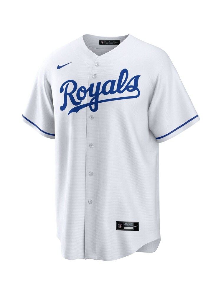 Fanatics Kansas City Royals Official Replica Home White Jersey with Perez 13 Printing - Image 2 of 3