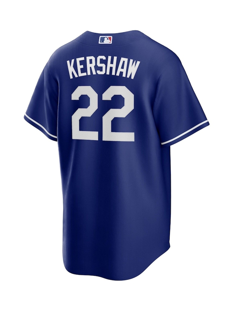 Fanatics Blue Los Angeles Dodgers Official Replica Alternate Jersey With Kershaw 22 Printing - Image 3 of 3 Fanatics Blue Los Angeles Dodgers Official Replica Alternate Jersey With Kershaw 22 Printing - Image 3 of 3