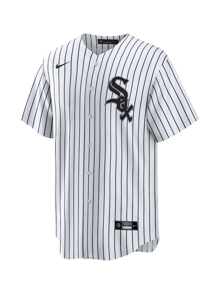 Fanatics Chicago Sox Official Replica Home White Jersey with Jim 74 Printing - Image 2 of 3