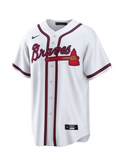 Fanatics Atlanta Braves Official Replica Home White Jersey With Freeman 5 Printing - Image 2 of 3