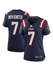 Fanatics Blue New England Patriots Home Game Team Colour Jersey JuJu Smith Schuster Womens - Image 1 of 3