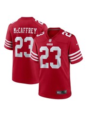 Fanatics Red San Francisco 49ers Game Team Colour Jersey - Christian McCaffrey - Image 6 of 8