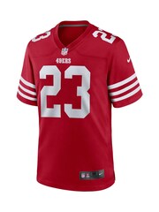 Fanatics Red San Francisco 49ers Game Team Colour Jersey - Christian McCaffrey - Image 7 of 8