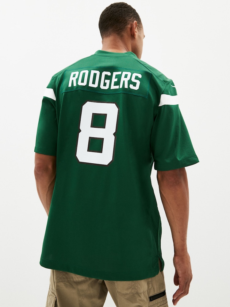 Fanatics NFL Green New York Jets Home Game Jersey - Image 3 of 8