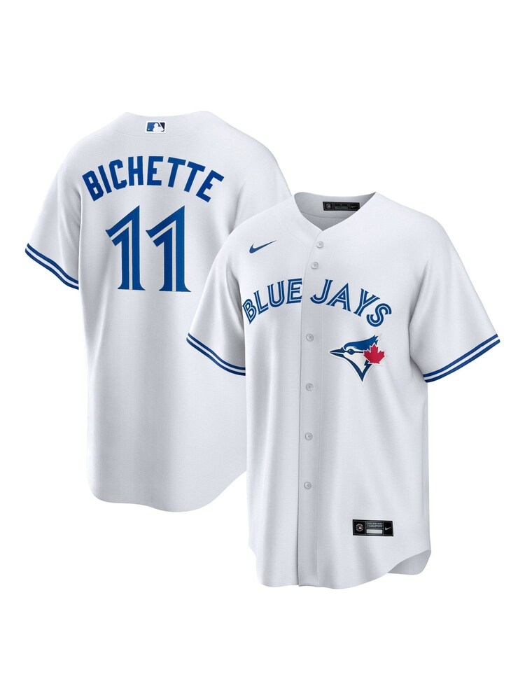 Fanatics Toronto Jays Official Replica Home White Jersey With Bichette 11 Printing - Image 1 of 3