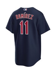 Fanatics Blue Cleveland Indians Official Replica Alternate Jersey With Ramirez 11 Printing - Image 3 of 3