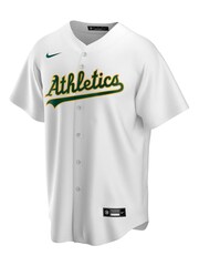 Fanatics Oakland Athletics Official Replica Home White Jersey with Chapman 26 Printing - Image 2 of 3