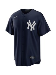 Fanatics Blue New York Yankees Official Replica Alternate Jersey With Judge 99 Printing - Image 2 of 3