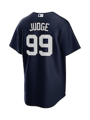Fanatics Blue New York Yankees Official Replica Alternate Jersey With Judge 99 Printing - Image 3 of 3
