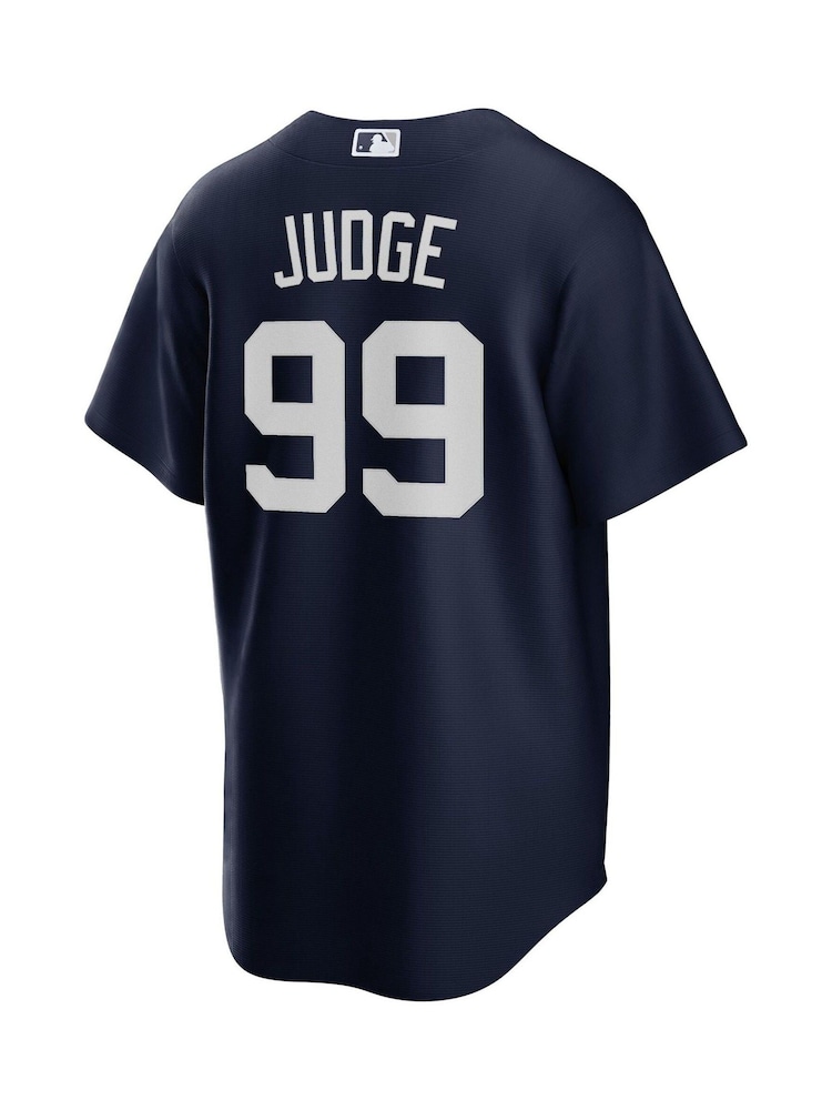 Fanatics Blue New York Yankees Official Replica Alternate Jersey With Judge 99 Printing - Image 3 of 3 Fanatics Blue New York Yankees Official Replica Alternate Jersey With Judge 99 Printing - Image 3 of 3