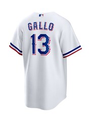 Fanatics Texas Rangers Official Replica Home White Jersey with Gallo 13 Printing - Image 3 of 3