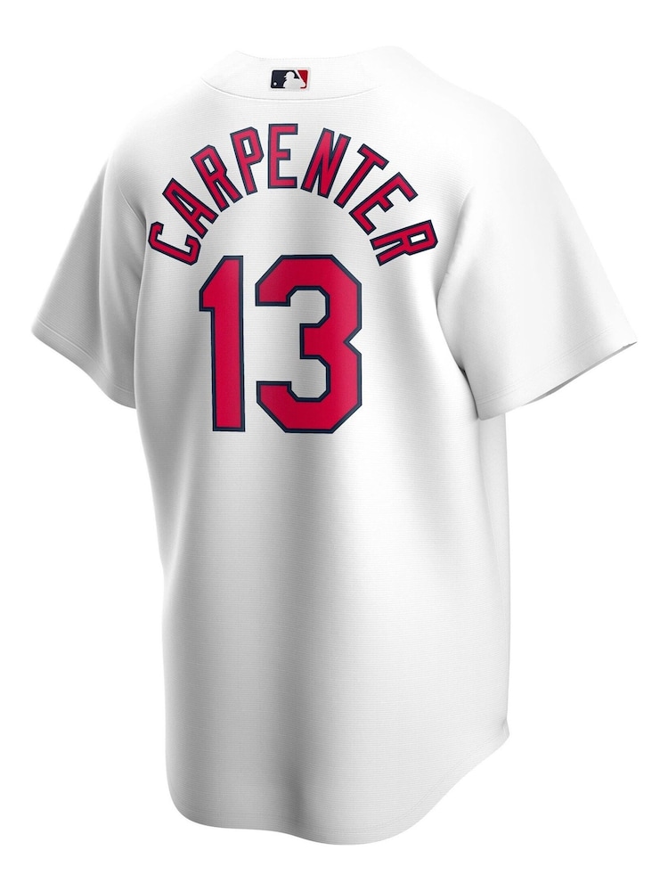 Fanatics St. Louis Cardinals Official Replica Home White Jersey with Carpenter 13 Printing - Image 3 of 3 Fanatics St. Louis Cardinals Official Replica Home White Jersey with Carpenter 13 Printing - Image 3 of 3