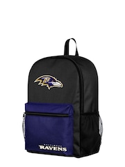 Fanatics Baltimore Ravens Colourblock Black Backpack - Image 1 of 2