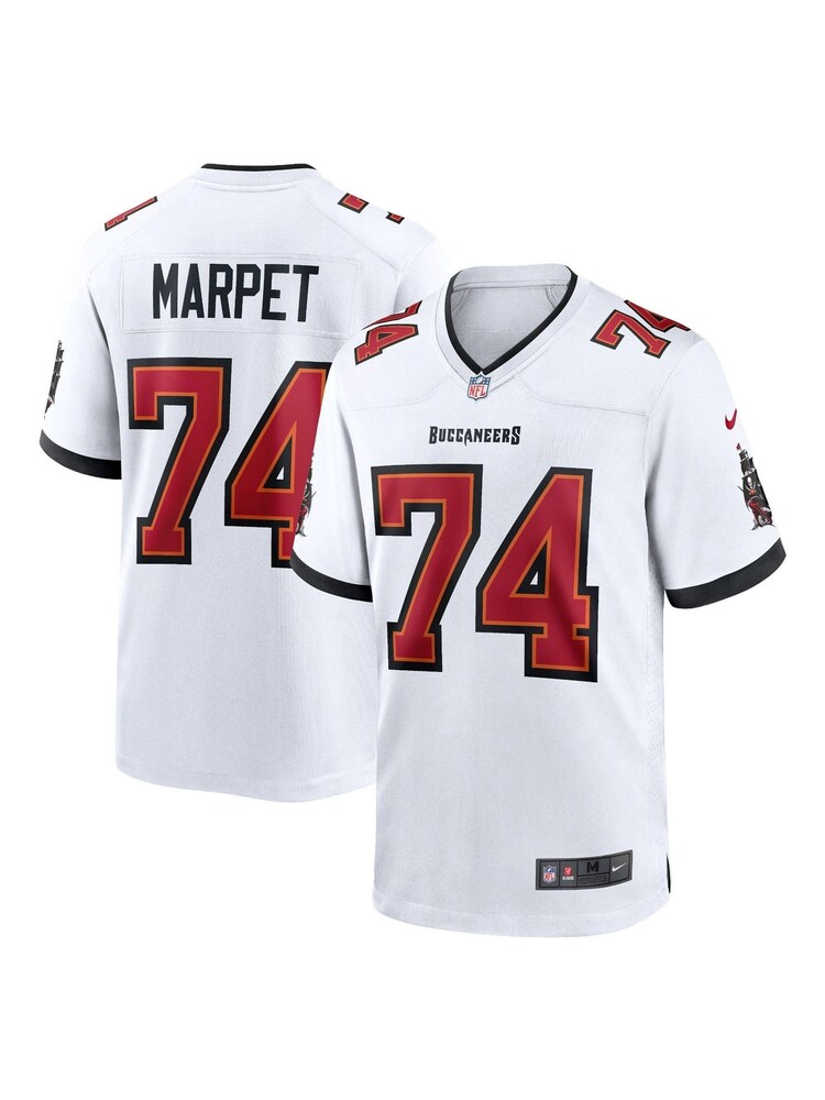 Fanatics Tampa Bay Buccaneers Game Road White Jersey  - Ali Marpet - Image 1 of 3