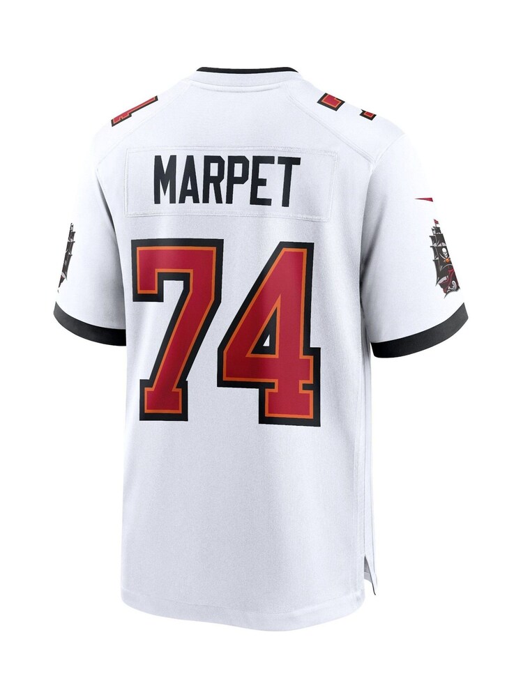 Fanatics Tampa Bay Buccaneers Game Road White Jersey  - Ali Marpet - Image 3 of 3