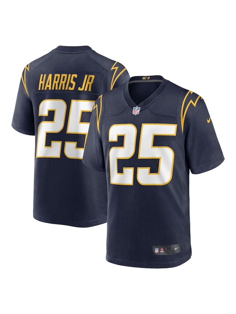 Fanatics NFL Blue Los Angeles Chargers Game Alternate Jersey - Image 1 of 3