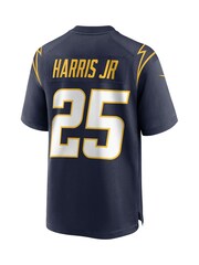 Fanatics NFL Blue Los Angeles Chargers Game Alternate Jersey - Image 3 of 3