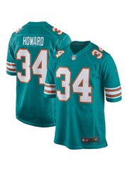 Fanatics Green Miami Dolphins Game Alternate Jordan Howard Jersey - Image 1 of 3