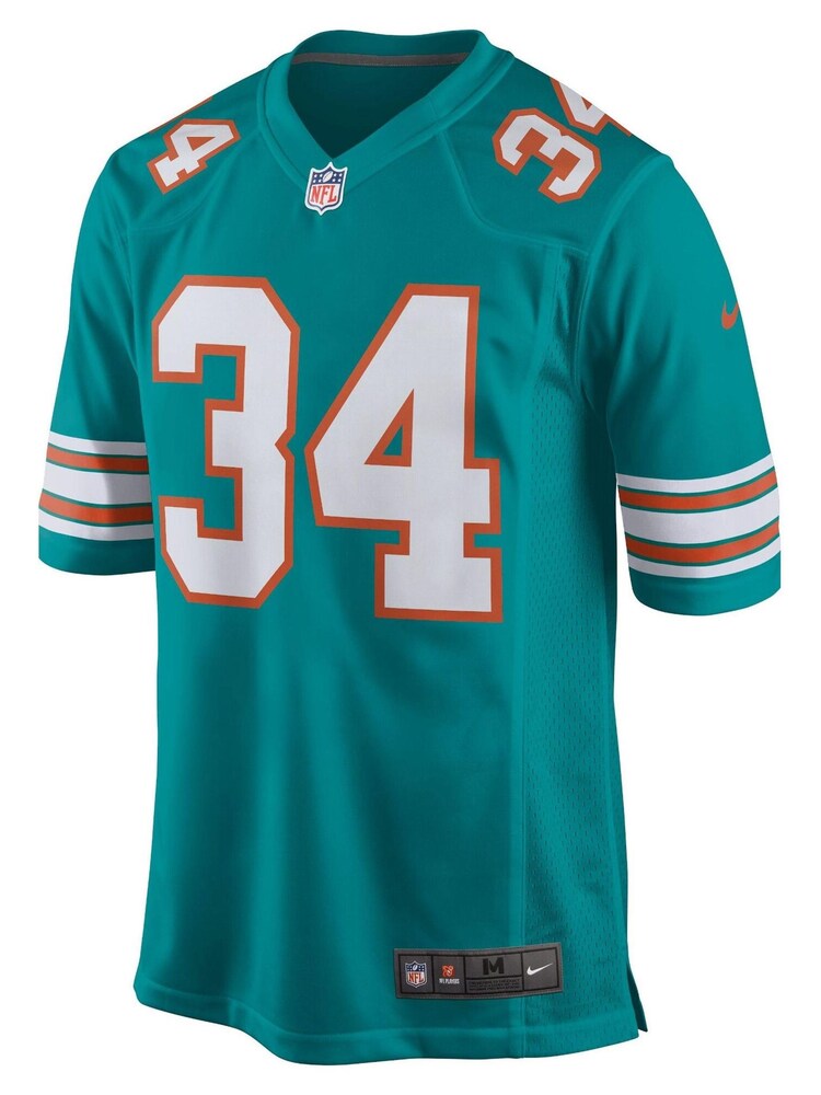 Fanatics Green Miami Dolphins Game Alternate Jordan Howard Jersey - Image 2 of 3