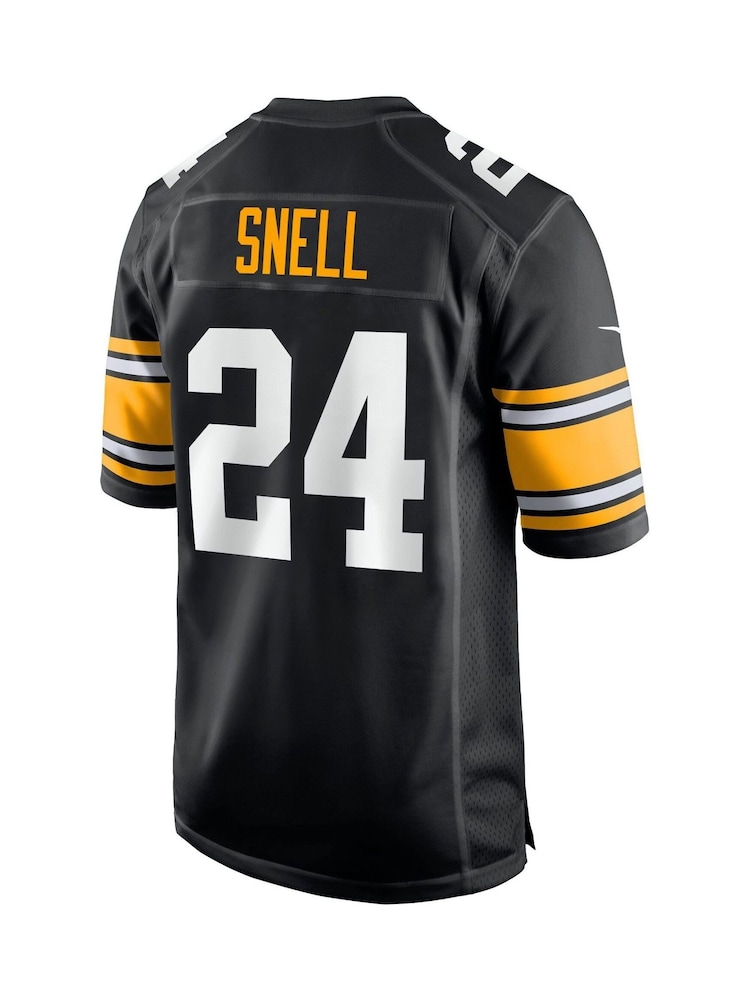 Fanatics Pittsburgh Steelers Game Alternate Black Jersey - Benny Snell - Image 3 of 3