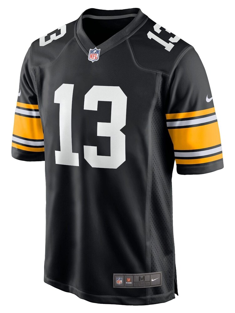 Fanatics Pittsburgh Steelers Game Alternate Black Jersey  - James Washington - Image 2 of 3