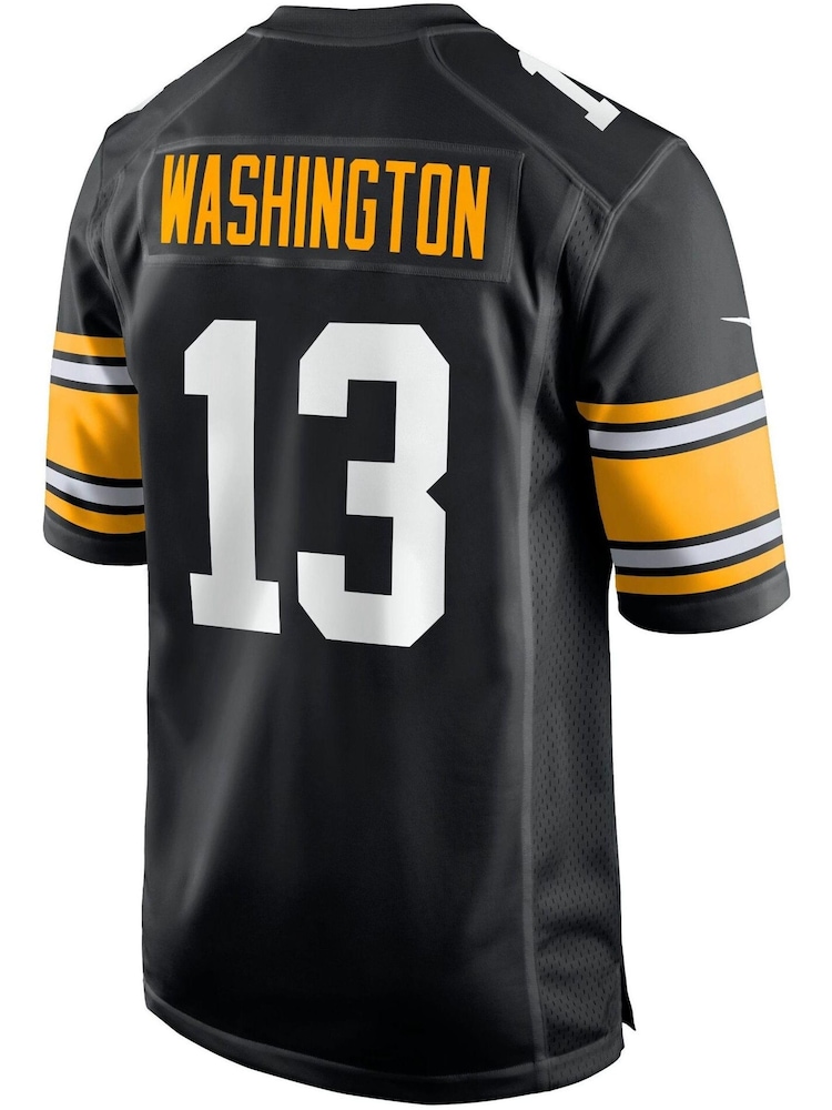 Fanatics Pittsburgh Steelers Game Alternate Black Jersey  - James Washington - Image 3 of 3