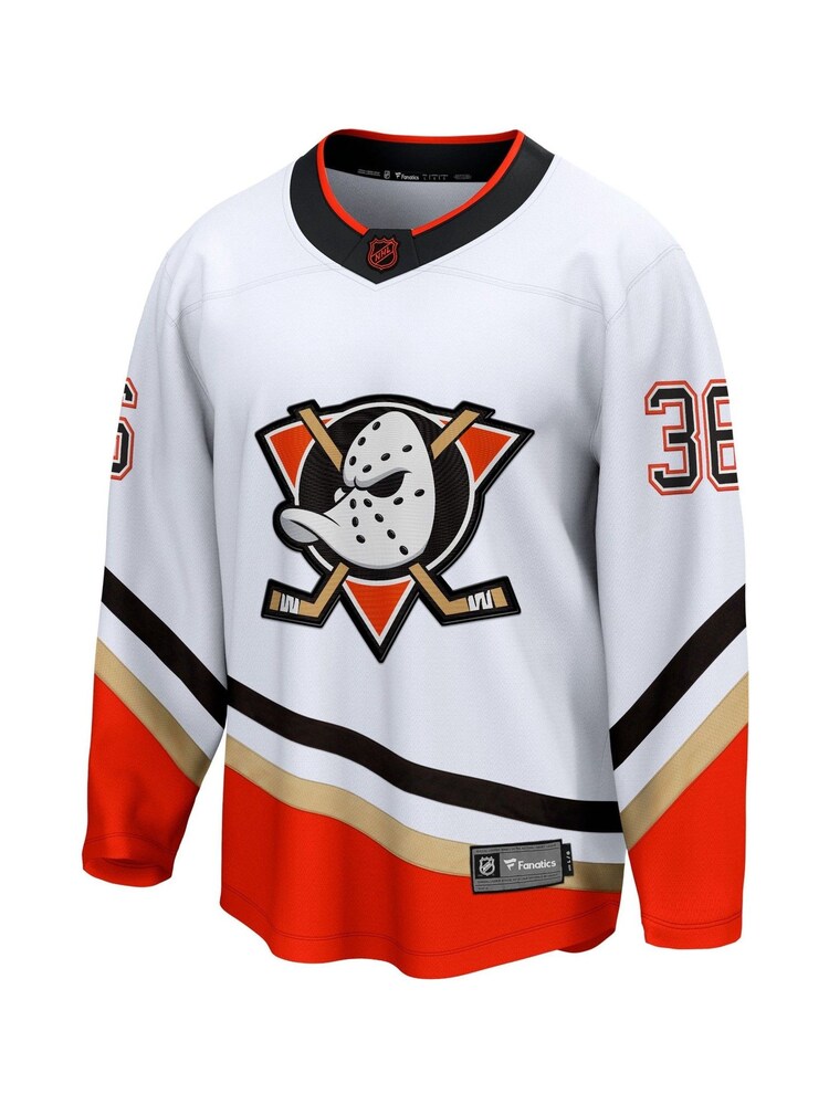 Fanatics Anaheim Ducks Branded Special Edition 2.0 Breakaway White Jersey - Image 2 of 3
