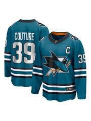 Fanatics Green San Jose Sharks Branded Home Breakaway Logan Couture Jersey - Image 1 of 3