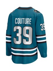 Fanatics Green San Jose Sharks Branded Home Breakaway Logan Couture Jersey - Image 3 of 3