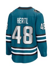 Fanatics Green San Jose Sharks Branded Home Breakaway Tomas Hertl Jersey - Image 3 of 3