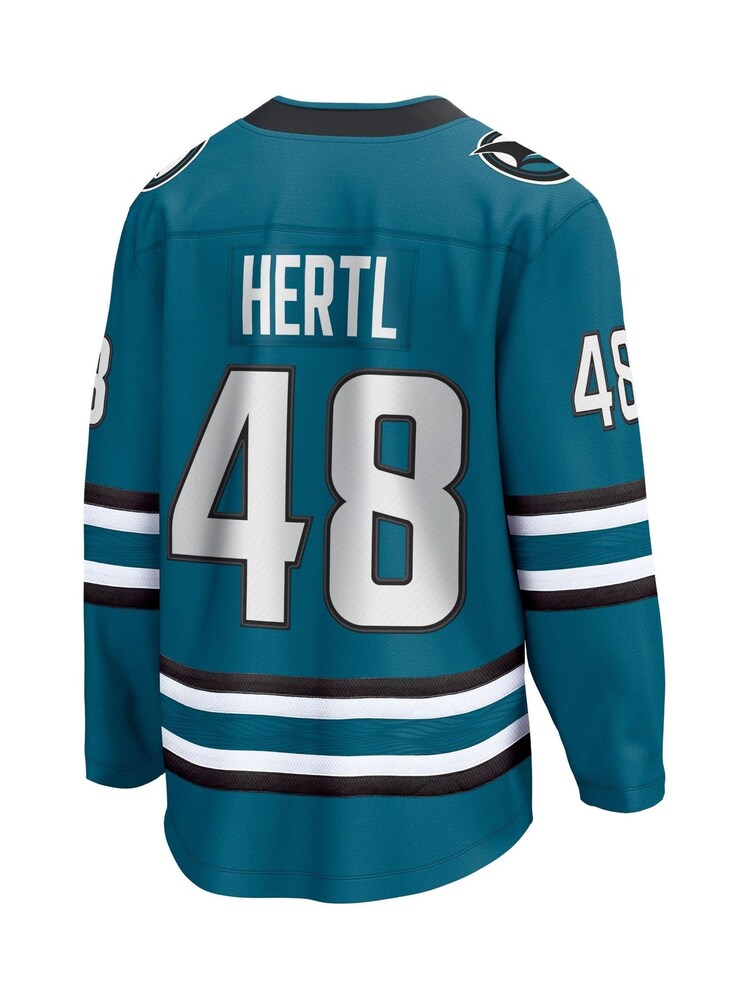 Fanatics Green San Jose Sharks Branded Home Breakaway Tomas Hertl Jersey - Image 3 of 3