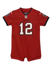 Fanatics Red Tampa Bay Buccaneers Home Jersey Romper Newborn - Image 2 of 3