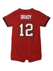 Fanatics Red Tampa Bay Buccaneers Home Jersey Romper Newborn - Image 3 of 3