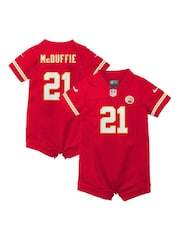 Fanatics Red Kansas City Chiefs Home Jersey Romper Newborn - Image 1 of 3