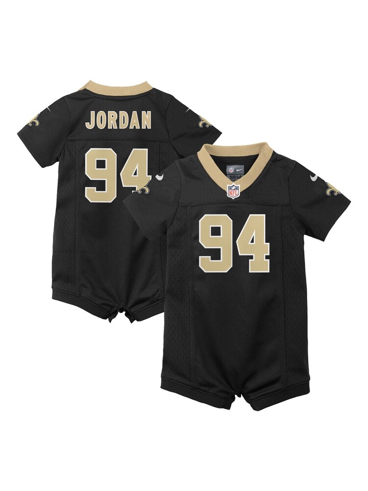 Fanatics New Orleans Saints Home Jersey Black Romper - Cameron Jordan Infants - Image 1 of 1