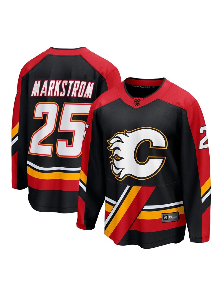 Fanatics Calgary Flames Branded Special Edition 2.0 Breakaway Black Jersey - Image 1 of 3