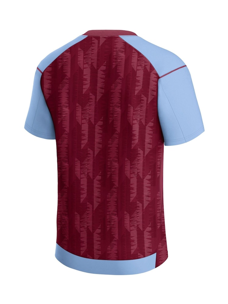 Castore Red Aston Villa Home Shirt 2023-24 Kids - Image 1 of 1 Castore Red Aston Villa Home Shirt 2023-24 Kids - Image 1 of 1