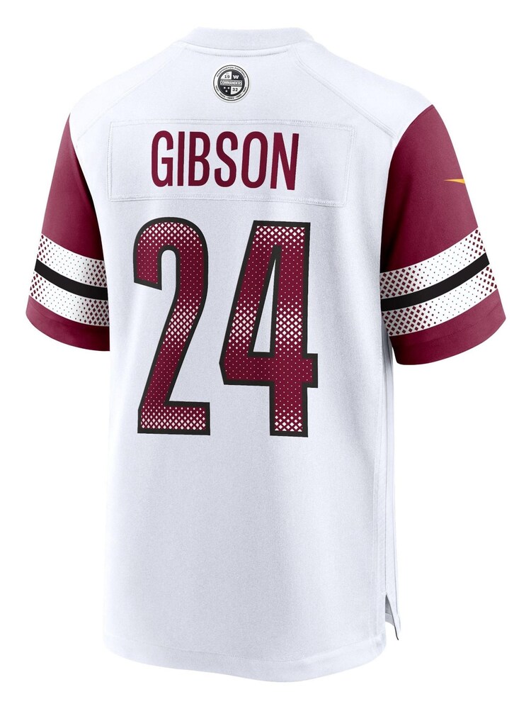 Washington Commanders Road Game White Jersey  - Antonio Gibson - Image 3 of 3