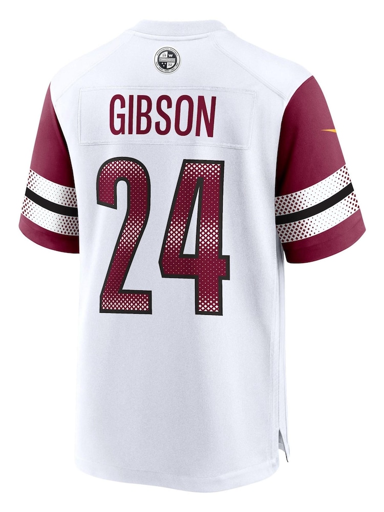 Washington Commanders Road Game White Jersey - Antonio Gibson - Image 3 of 3 Washington Commanders Road Game White Jersey - Antonio Gibson - Image 3 of 3