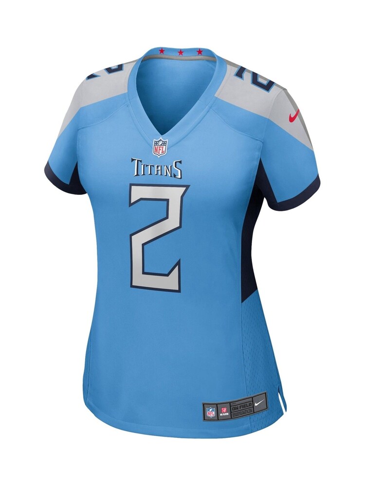 Fanatics Blue Tennessee Titans Game Alternate Julio Jones Jersey Womens - Image 2 of 3 Fanatics Blue Tennessee Titans Game Alternate Julio Jones Jersey Womens - Image 2 of 3