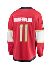 Fanatics Red Florida Panthers Branded Home Breakaway Jonathan Huberdeau Jersey - Image 3 of 3