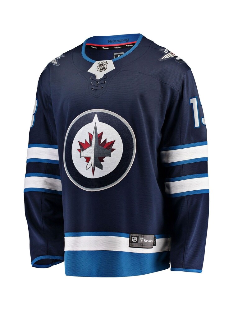 Fanatics Blue Winnipeg Jets Branded Home Breakaway Pierre-Luc Dubois Jersey - Image 2 of 3