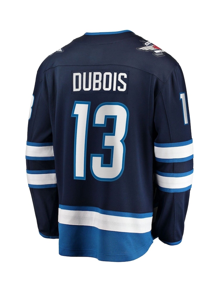 Fanatics Blue Winnipeg Jets Branded Home Breakaway Pierre-Luc Dubois Jersey - Image 3 of 3