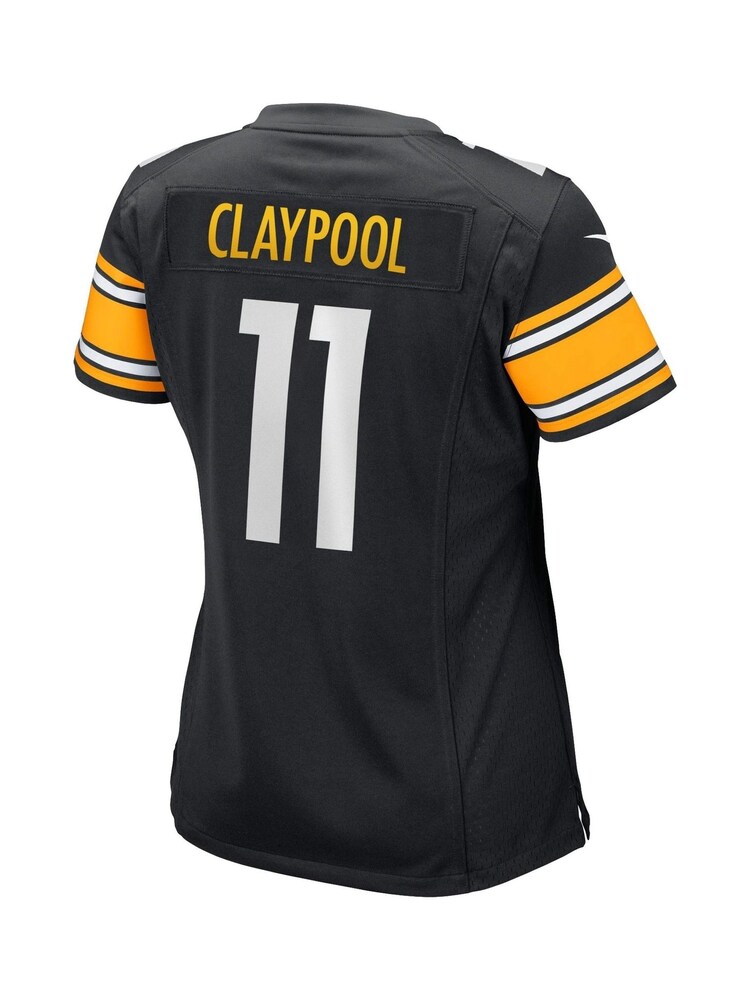 Fanatics Pittsburgh Steelers Home Game Chase Claypool Black Jersey Womens - Image 3 of 3