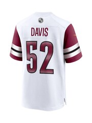 Washington Commanders Road Game White Jersey  - Jamin Davis - Image 3 of 3